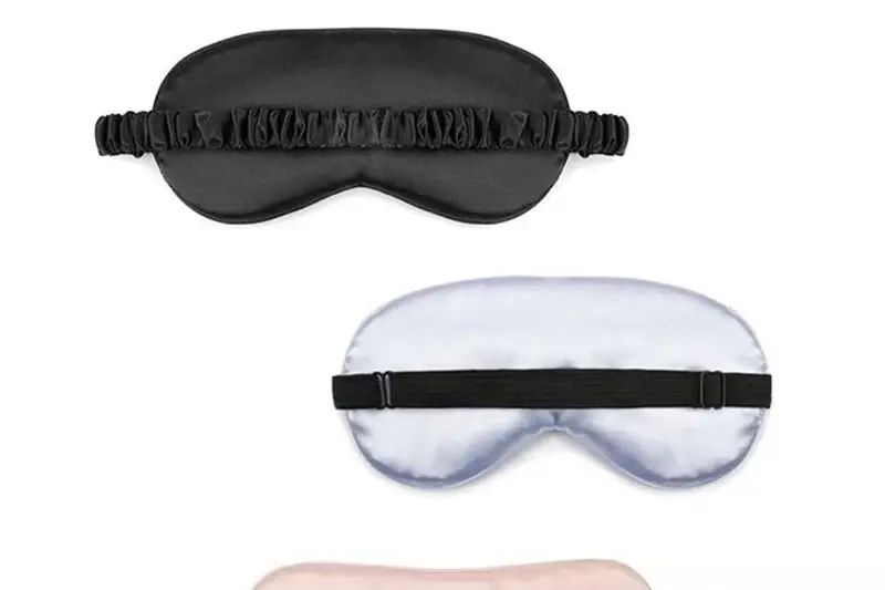 Adjustable and elastic sleep mask strap options
