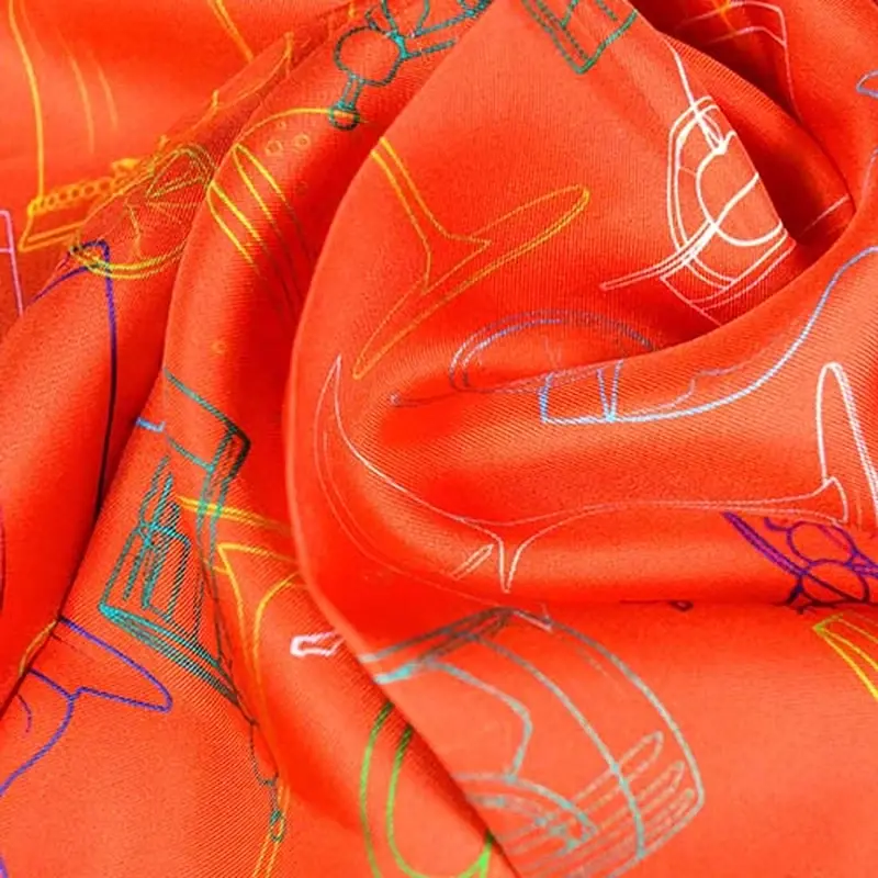 Silk printing detail