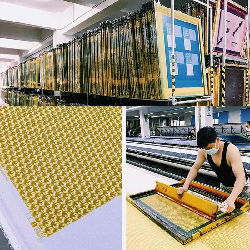 Silk printing guide