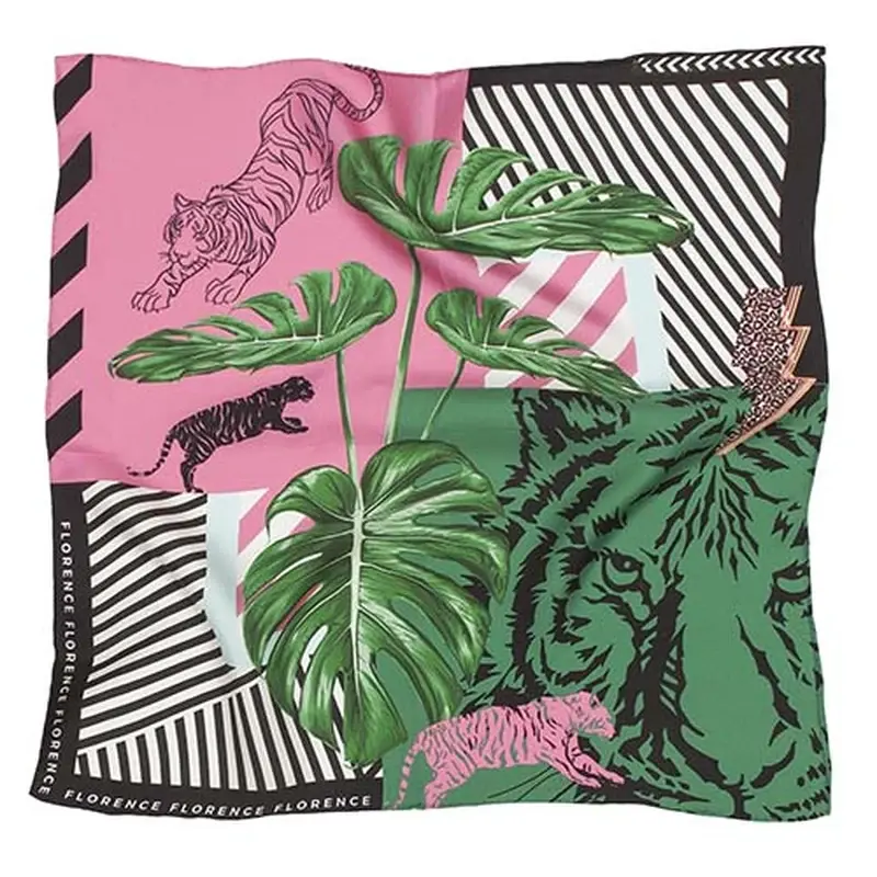 Museum shop scarf collection