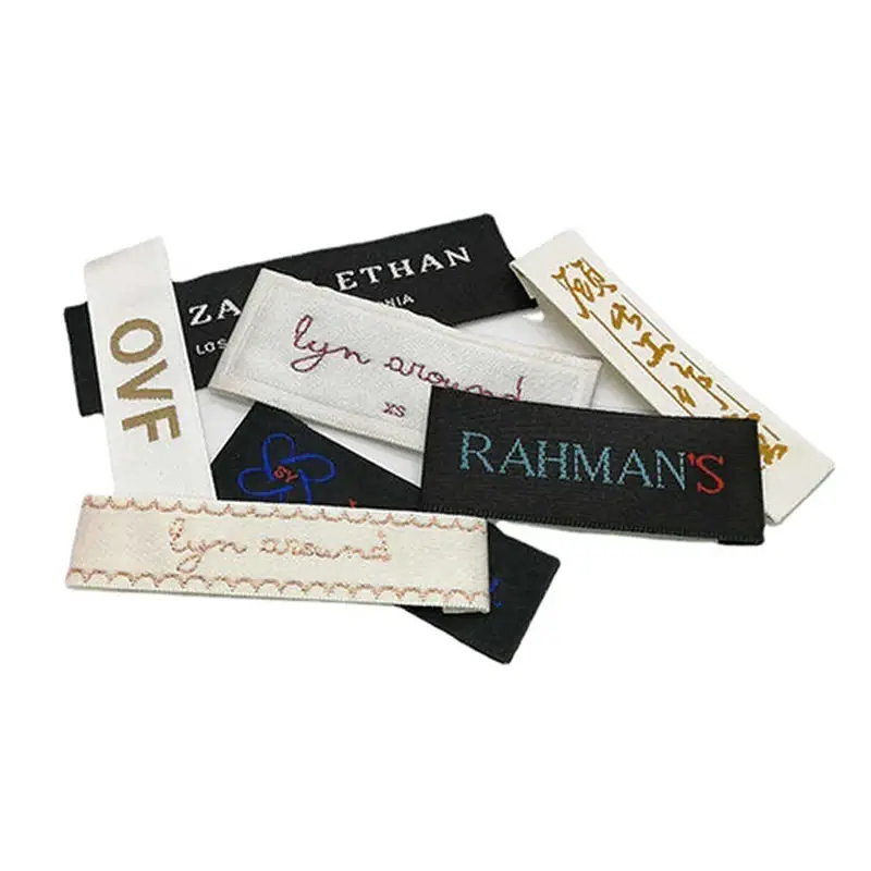 Scarf artwork and label detail