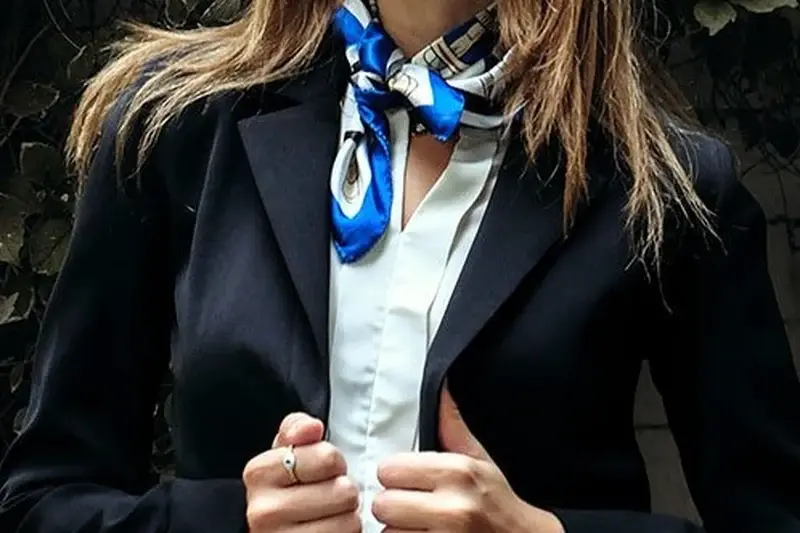 Scarf materials matched to end use