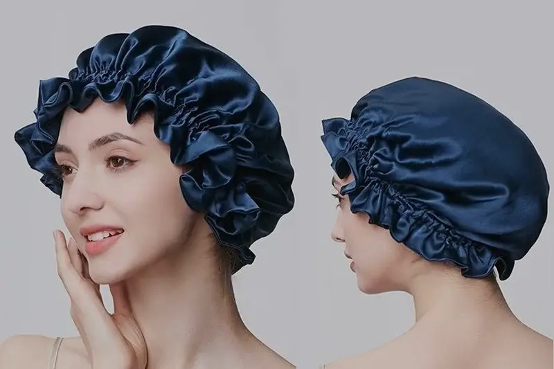 Custom silk bonnet worn fit review
