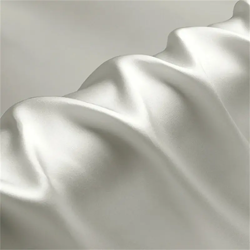 Silk fabric drape and surface