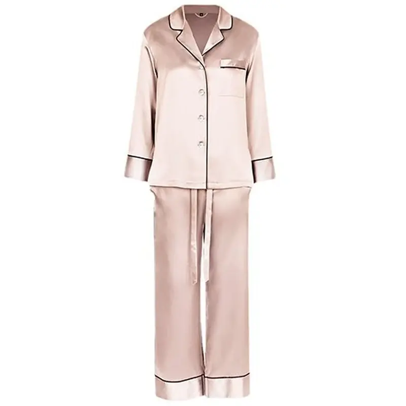 Private label silk pajamas