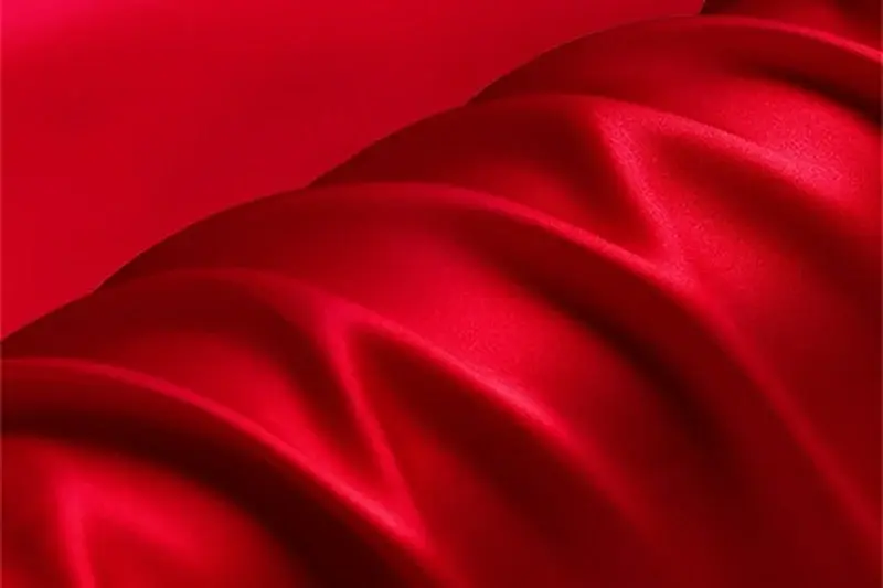 Charmeuse and silk satin surface comparison
