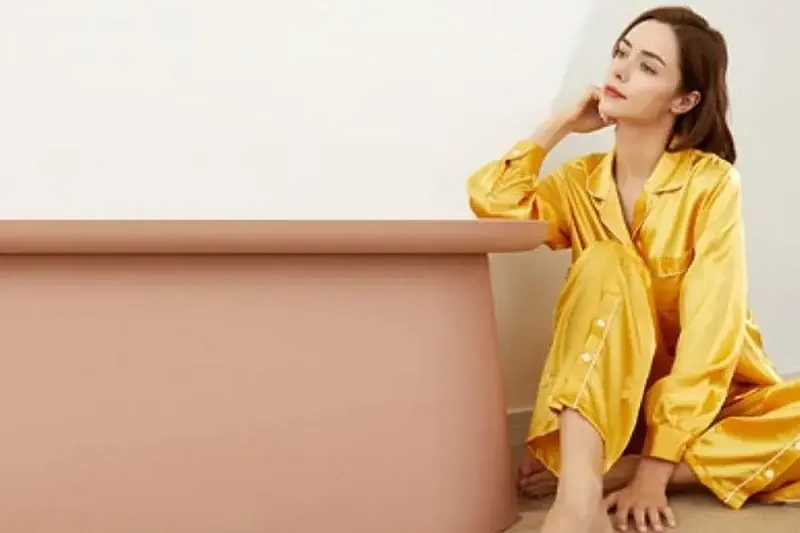 Silk fabric selected for different finished products