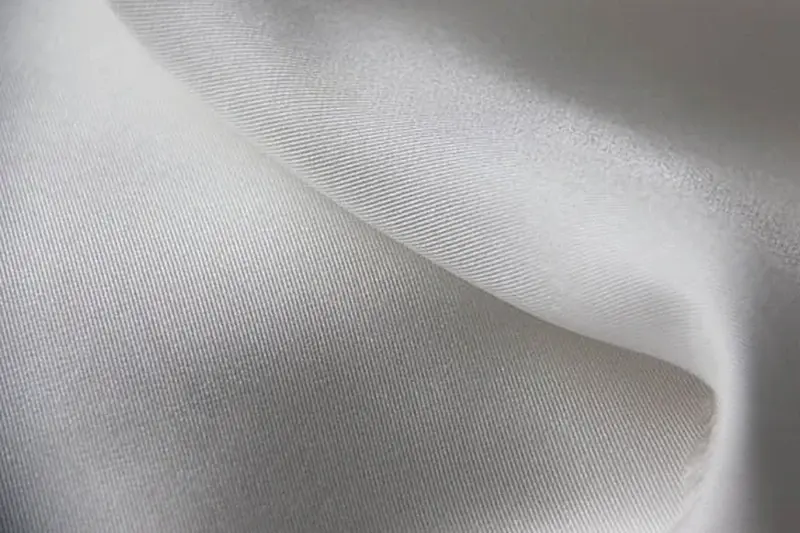 Habotai and silk twill structure comparison