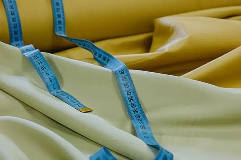 Silk fabric width color and finish specification