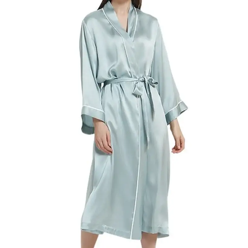 Custom silk robes
