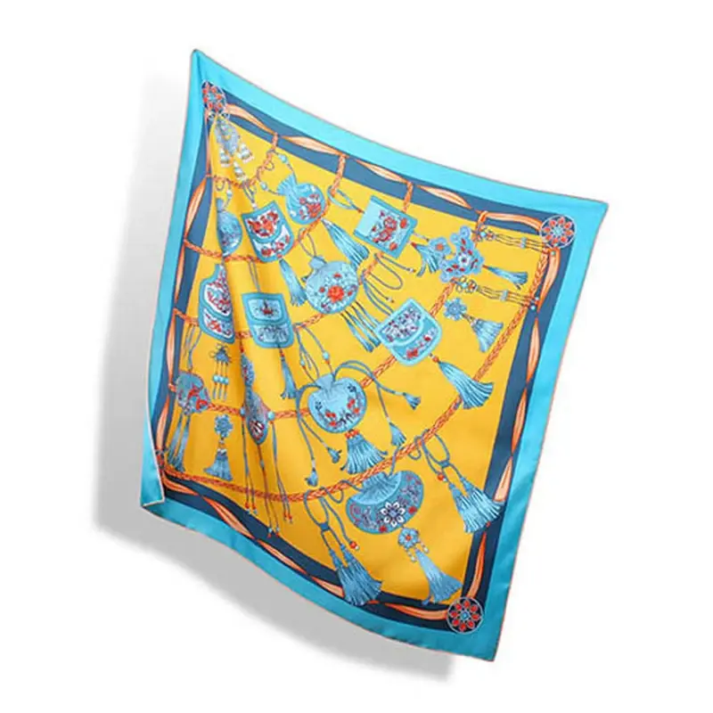 Custom printing for silk scarves