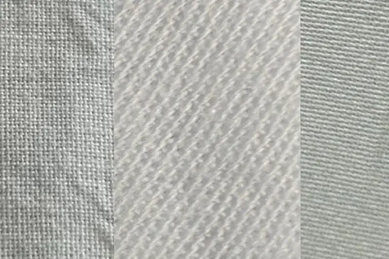Silk twill, satin, crepe de chine, habotai and charmeuse options