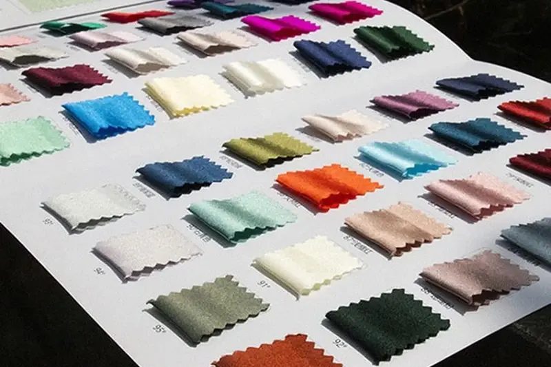Silk scrunchie colorway and component record