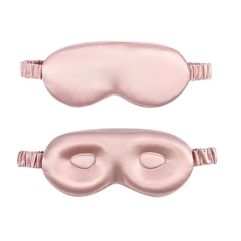 Sleep mask contour and strap view