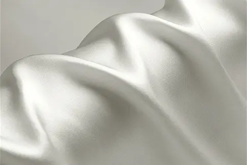 30 momme silk satin showing a fuller and more substantial drape