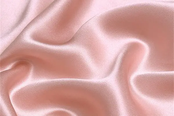 19 momme mulberry silk satin showing smooth drape and surface sheen